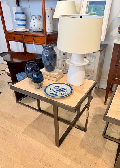 Blue and White Canton Ware Plate