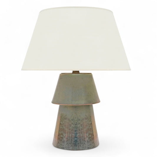 Blue/Green Iridescent Table Lamp