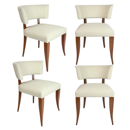 Upholstered French Art Deco Chair circa 1930