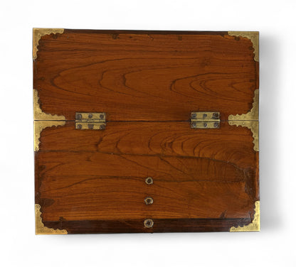 Anglo Indian Walnut Correspondence  Box