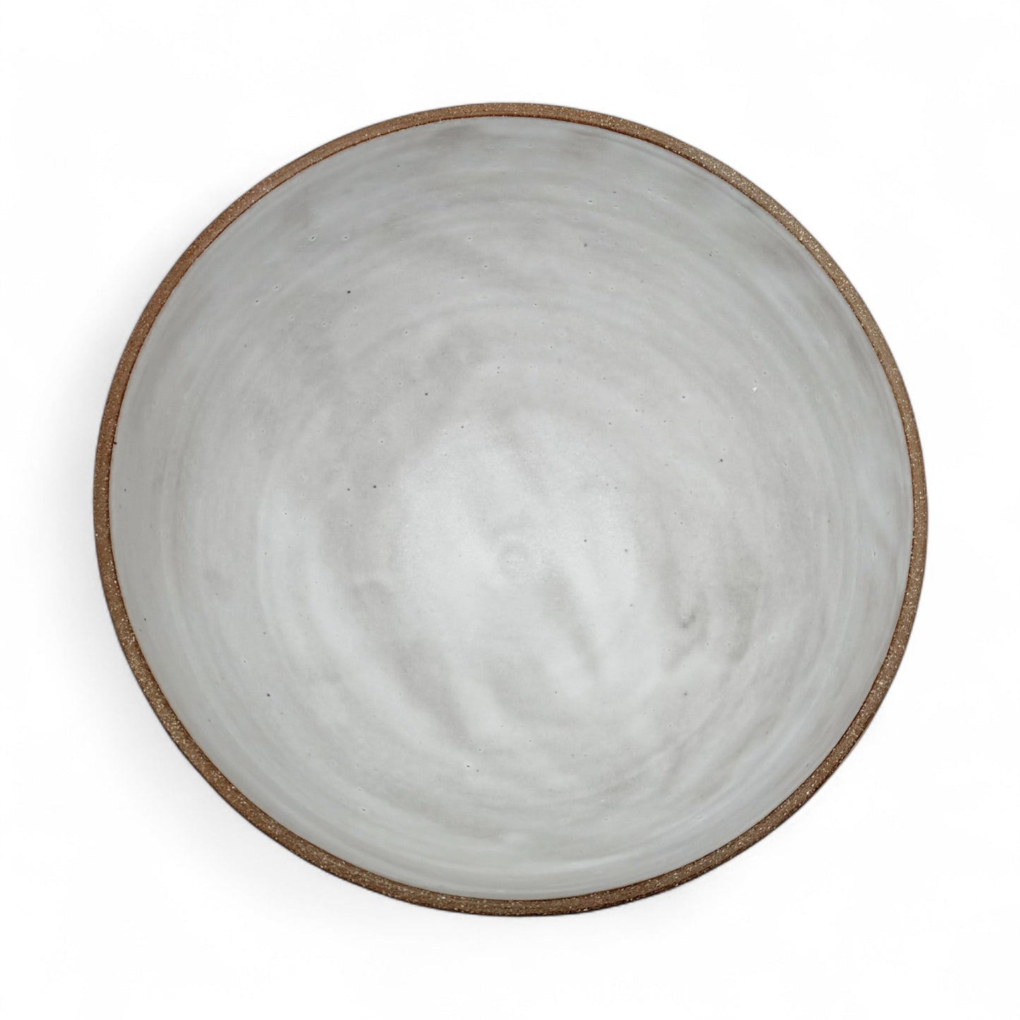 Handmade Gray Stoneware Bowl