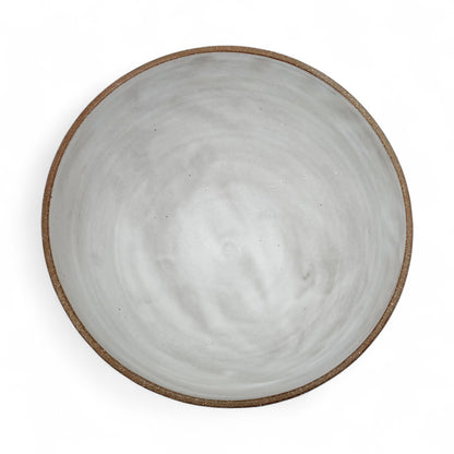 Handmade Gray Stoneware Bowl