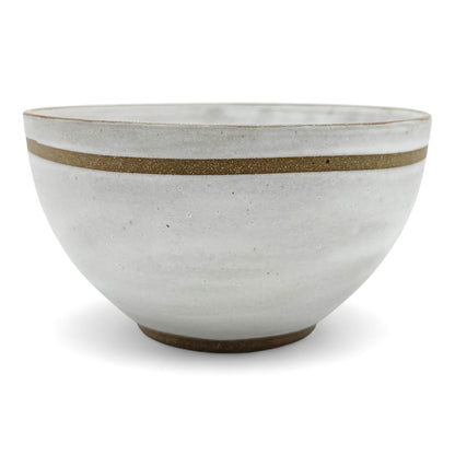 Handmade Gray Stoneware Bowl