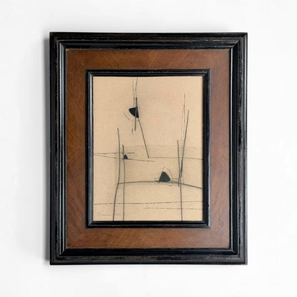 Oil Pastel and Acrylic Girafe Drawing by Jean Marc Louis