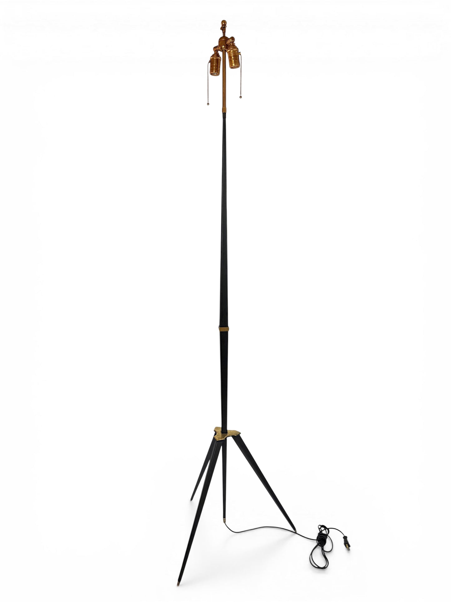 Black Iron Standing Lamp