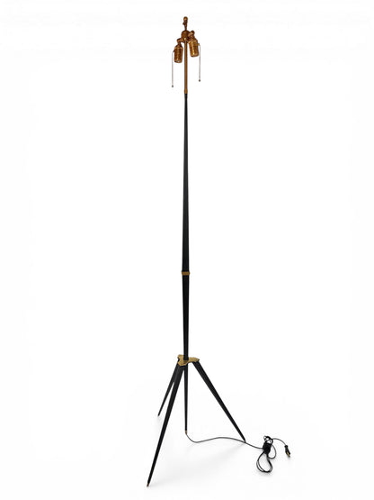 Black Iron Standing Lamp