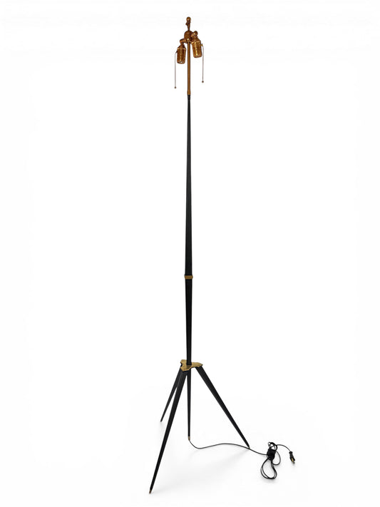 Black Iron Standing Lamp