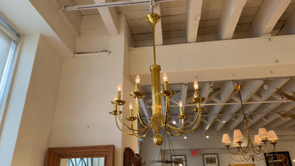 Italian Brass Chandelier