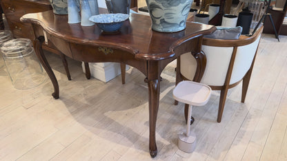 Italian Walnut Console Table