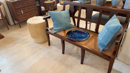 Bleached Ribbed Suar Wood Table