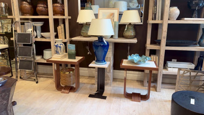 Blue Ceramic Table Lamp