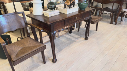 Walnut Console Table, Spain circa 1750