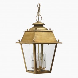 Brass and Glass Lantern