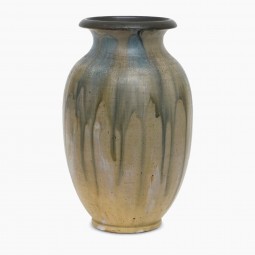 Large Drip Glazed Vase