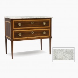 Mahogany Commode with Marble Top