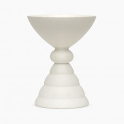 White St. Clement Porcelain Vase