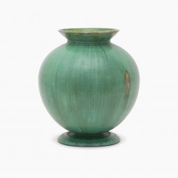 Italian Large Green Vase