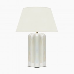 Tall Iridescent Ceramic Table Lamp