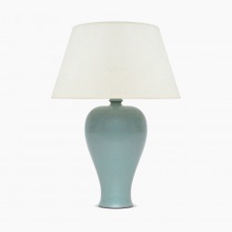 Light Blue Ceramic Table Lamp