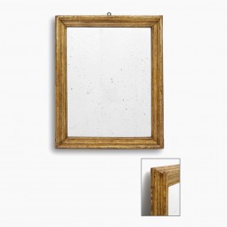 Molded Gilt Wood Mirror