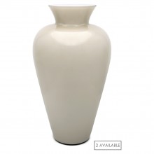 Large Beige Murano Glass Vases