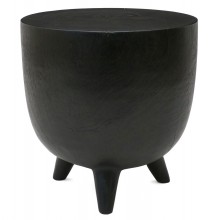 Circular Suar Wood Stool or Small Table