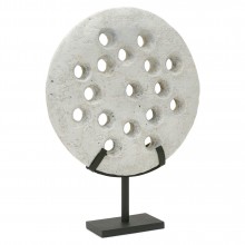 Pierced Circular Stone Wheel on Stand