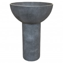 Large Ceramic Pedestal Bowl