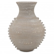 Gray Stoneware Vase