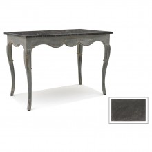 Painted Table with Faux Stone Top