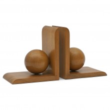 Pair of Wood Bookends