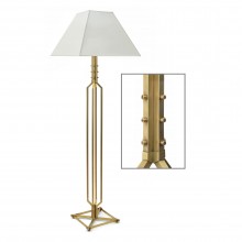 French Brass Standing Lamp