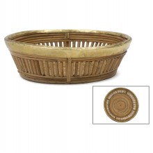 Circular Rattan Basket