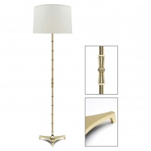 French Brass Standing Lamp