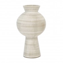 Shaped Light Gray Vase