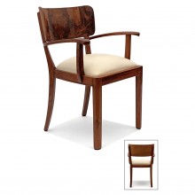 Walnut Art Deco Desk Chair