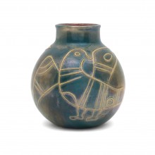 Rare Vase by Guerrino Tramonti (1915-1992)