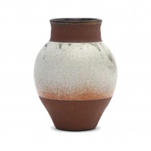 Two-Color Terra Cotta Vase