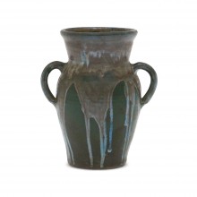 Large Drip glazed Ceramic Vase