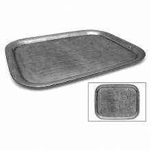 Rectangular Polished Steel Tray