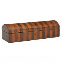 English Striped Wood Box