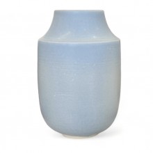 Shaped Light Blue Vase