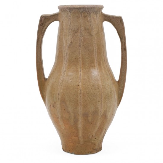 French Ceramic Vase by Alexandre Bigot