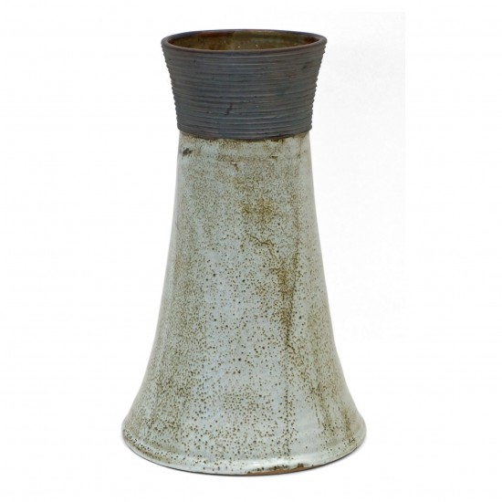 Abstract Gray Vase