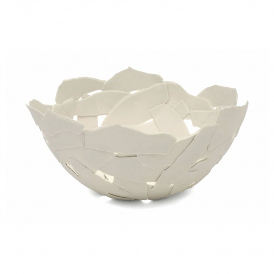 Porcelain “Fragment” Bowl by Fanny Laugier