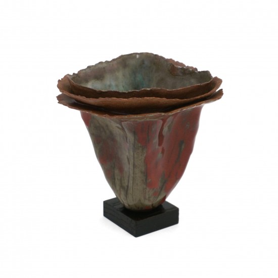 Hand Built Stoneware Vase