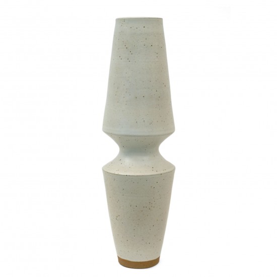 Large Shaped Stoneware Vase by Heather Rosenman