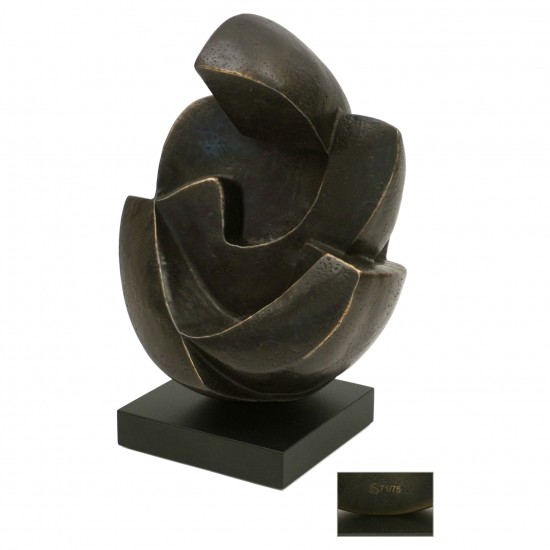 Abstract Bronze Figural  Sculpture