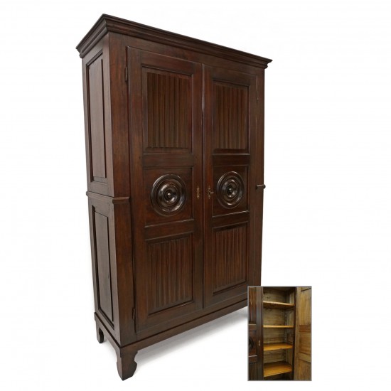 Stained Wood Armoire