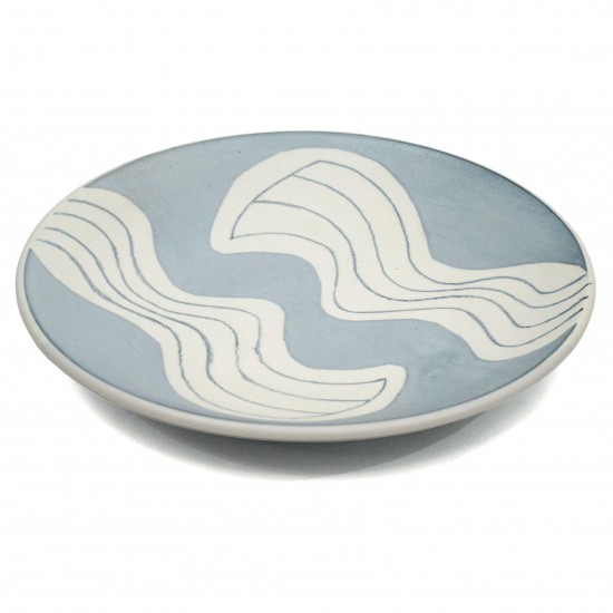 Studio Art Blue and White Platter